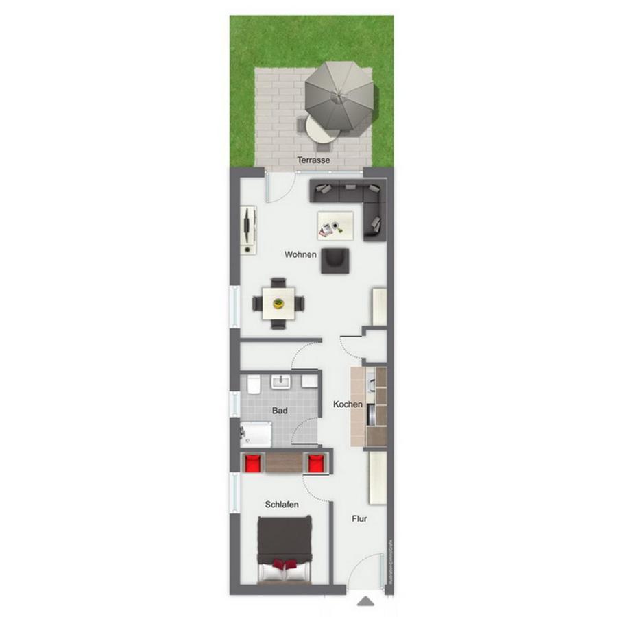 בולטנהאגן Feriendorf Papillon Wohnung 10-1 מראה חיצוני תמונה